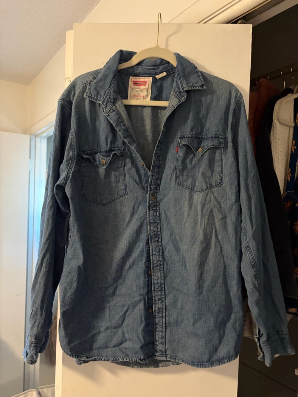 Vintage Levi's  Denim Button-Up